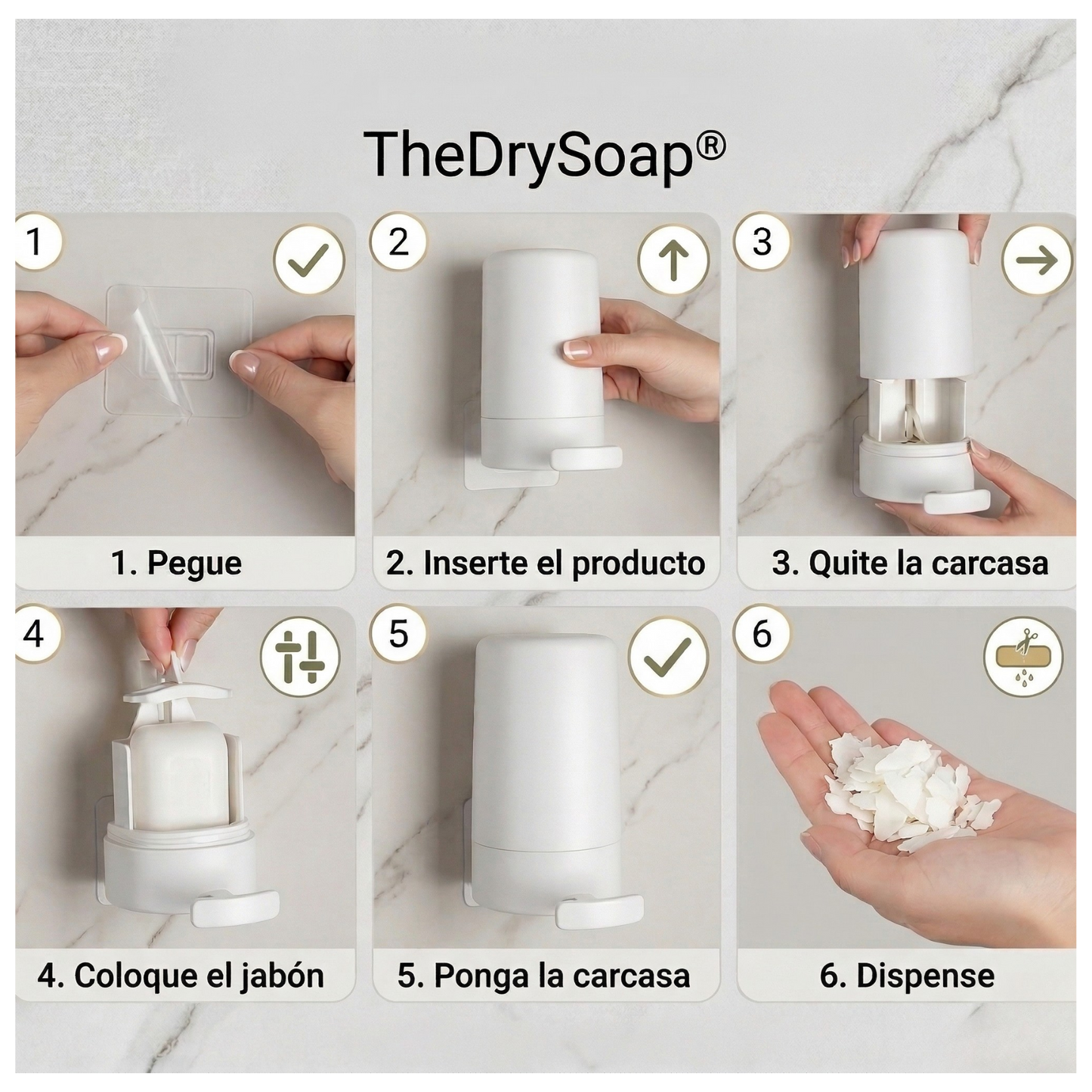 TheDrySoap® | Dispensador de Jabón