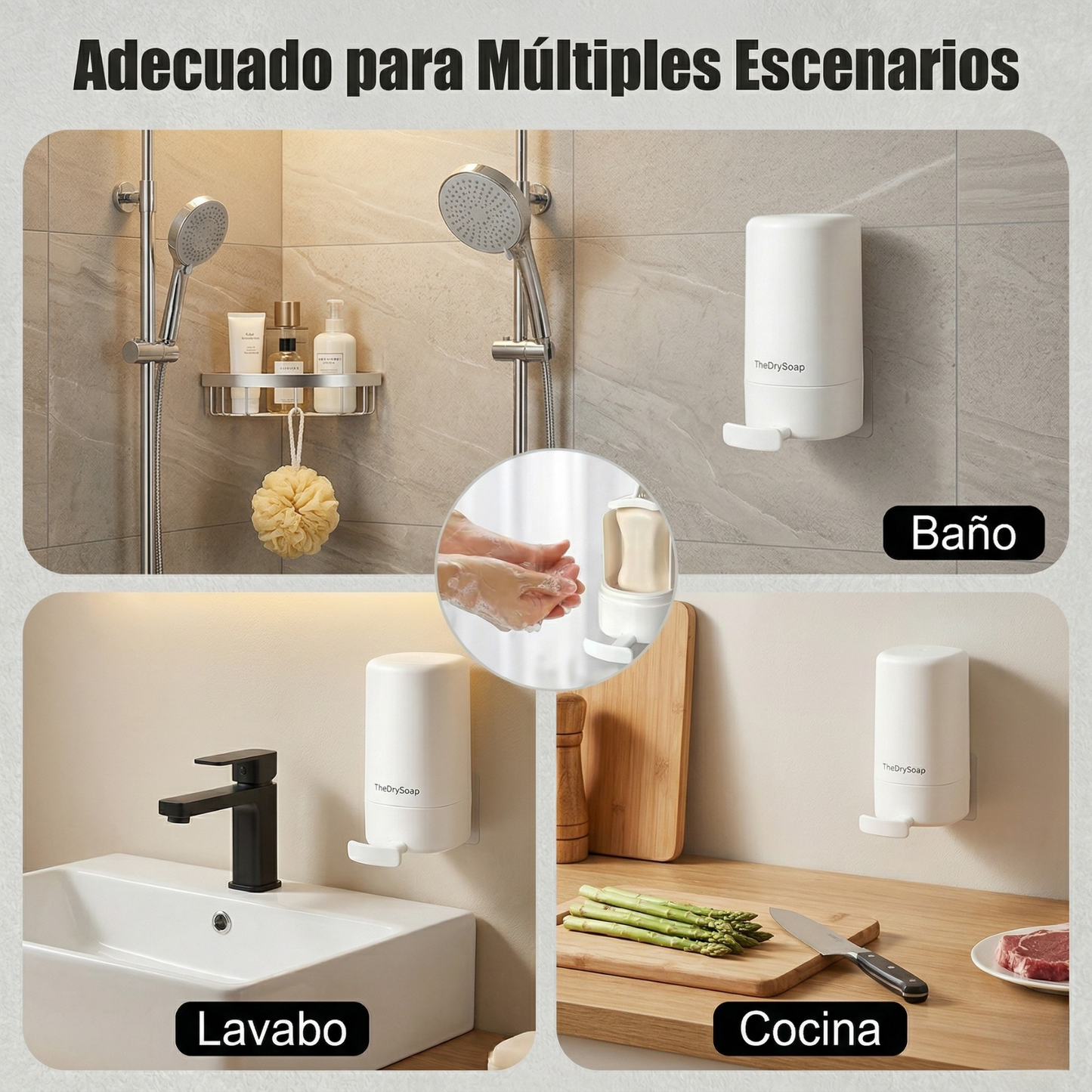 TheDrySoap® | Dispensador de Jabón