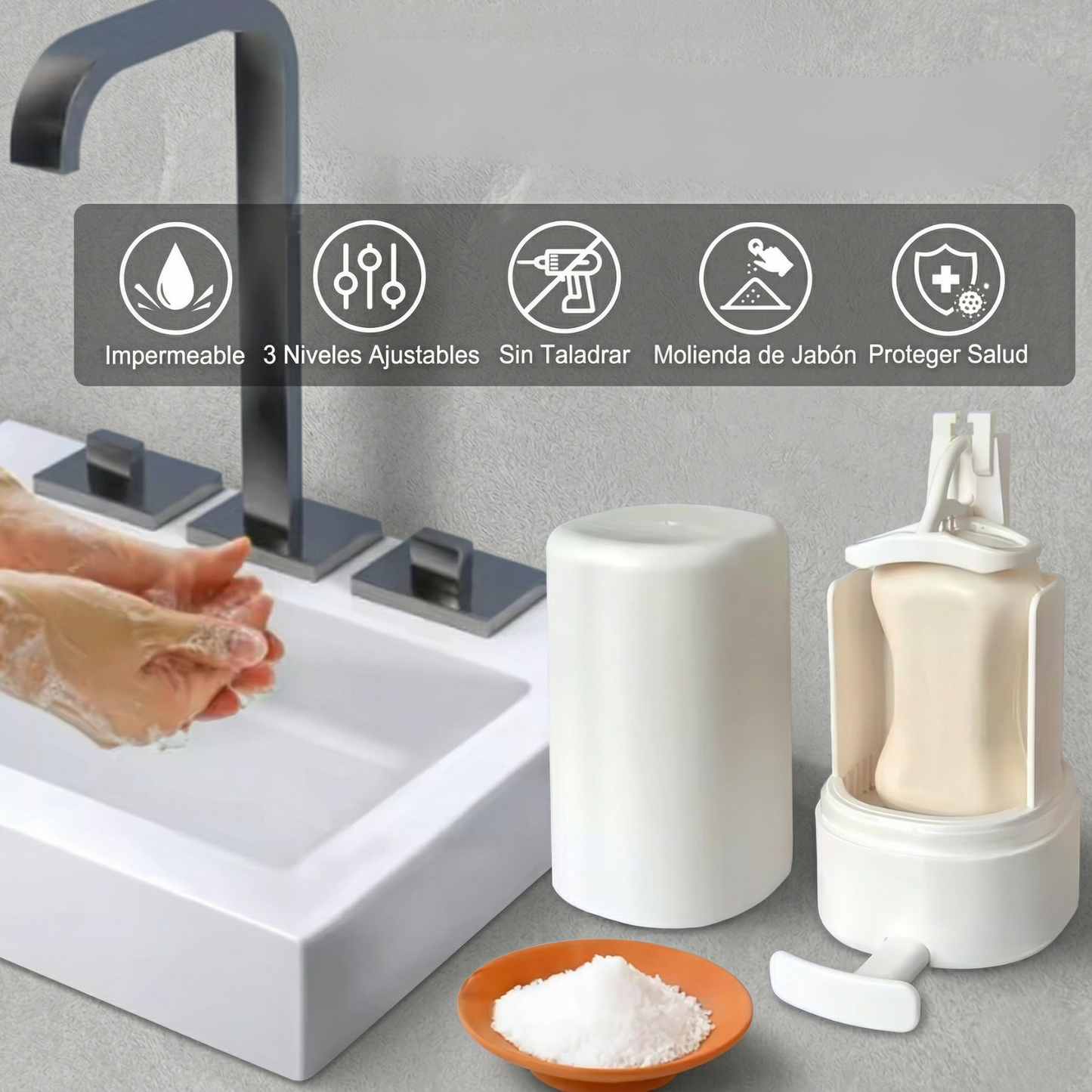 TheDrySoap® | Dispensador de Jabón